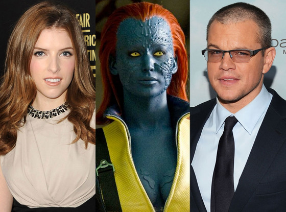 X Men: First Class, Jennifer Lawrence, Anna Kendrick, Matt Damon X Men: First Class, Jennifer Lawrence, Anna Kendrick, Matt Damon